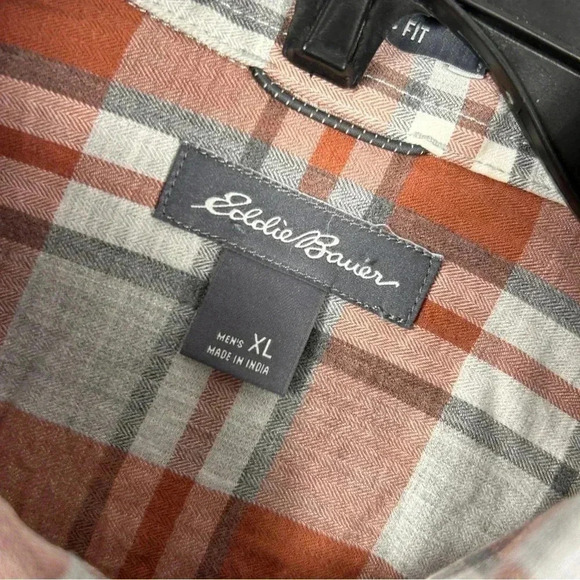 ❤️ Eddie Bauer casual button down men shirt XL - Picture 5 of 10